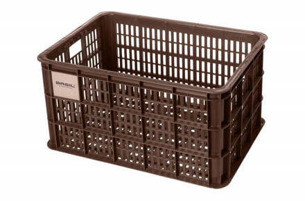 Basil Fietskrat Basil Crate Large 40 liter - Chocolate Brown