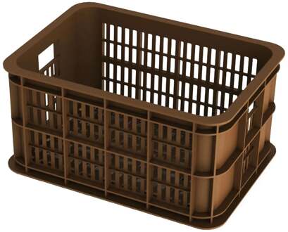 Basil Fietskrat Basil Crate small 25 liter - saddle brown