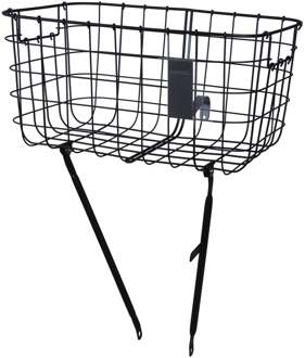 Basil Fietsmand Basil Robin - zwart