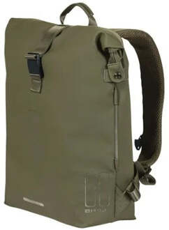 Basil Fietsrugzak Basil SoHo Nordlicht - 17 Liter - Mosgroen