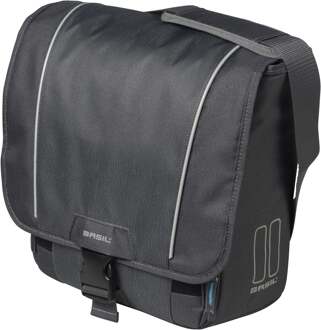 Basil Fietsschoudertas Basil Sport Design 18 liter - graphite