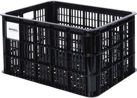 Basil Krat Basil Crate L Groot - 40Ltr - Zwart - Recycled