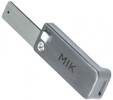 Basil MIK-stick 70678 inklapbaar 11 x 2 cm RVS grijs