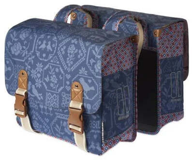 Basil Tas Basil Boheme Dubbel Indigo