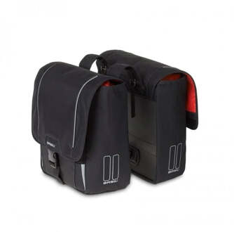 Basil Tas Basil Sport Design-Dubbel Zwart - 32 Liter