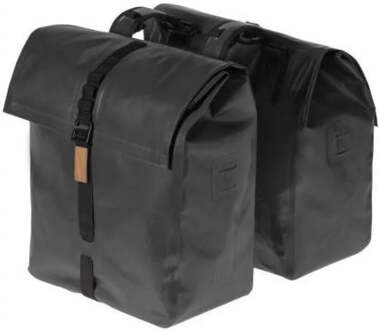 Basil Urban Dry Dubbele Fietstas 50 liter - Matt Black