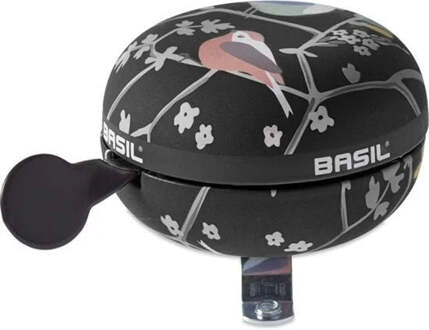 Basil Wanderlust Big Bell fietsbel 80 milimeter - Charcoal