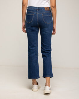 Basis jeans Blauw - S