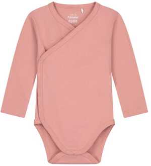 basis romper met overslag