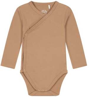 basis romper met overslag