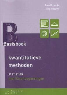 Basisboek kwantitatieve methoden - Boek Donald van As (9046903567)