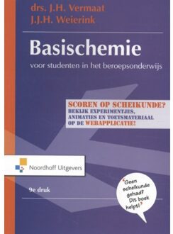 Basischemie voor studenten in het beroepsonderwijs - Boek Drs.J.H. Vermaat (9001895735)