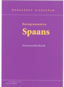 Basisgrammatica Spaans / Antwoordenboek - Boek T. van Delft (9062832334)