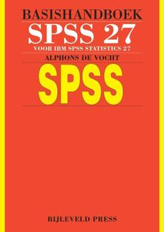 Basishandboek SPSS 27