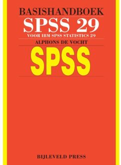 Basishandboek Spss 29 - Alphons de Vocht