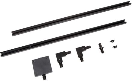 Basisset Railverlichting Track Zwart