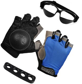 Basketbal Dribble Vaardigheid Training Assistenten Set Van Dribbelen Handschoenen Goggles Basketbal Schieten Trainer Hulp Apparatuur Complete reeks