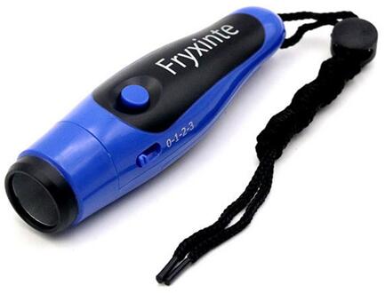 Basketbal Elektronische Fluitje Scheidsrechter Wedstrijd Duif Fluitje Outdoor Survival Fluitje Commando Fluitje Drie Pitch Decibel blauw