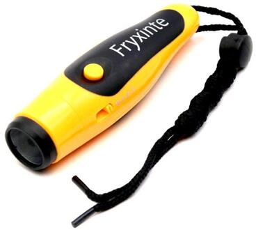 Basketbal Elektronische Fluitje Scheidsrechter Wedstrijd Duif Fluitje Outdoor Survival Fluitje Commando Fluitje Drie Pitch Decibel geel