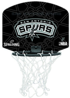 Basketbal Miniboard San Antonio Spurs Zwart/Grijs