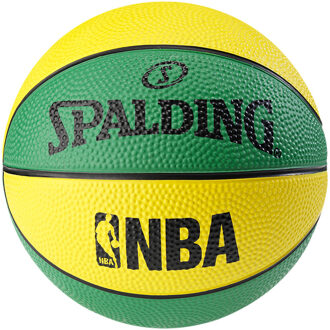Basketbal NBA Miniball GREEN/YELLOW