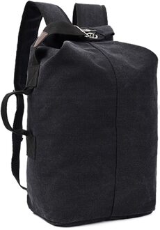 Basketbal Rugzak Mannen Casual Sport Grote Capaciteit Fitness Rugzak Duurzaam Canvas Outdoor Camping Bagage Tas Kaki Bruin zwart