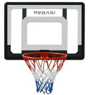 basketbalbord Fun 82 x 58 cm Zwart