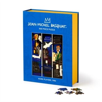 Basquiat Horn Players 500 Piece Book Puzzle -  Galison (ISBN: 9780735379268)