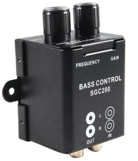 Bass Controller Regulator Knop Volume Praktische Auto Universele Auto Audio Versterker Subwoofer Afstandsbediening Professionele Bedienen
