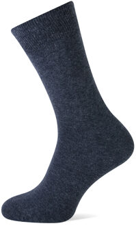 Basset 6 pack sokken heren naadloos - Antraciet - 39-43