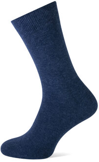 Basset 6 pack sokken heren naadloos jeans Blauw - 47-50