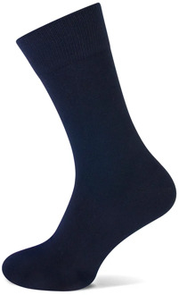 Basset Dames/heren bamboe sokken 2-pack donker Blauw - 39-42