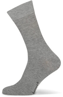 Basset Heren sokken katoen parel Grijs - 43-47