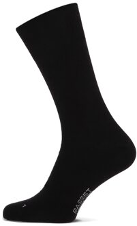 Basset Merinowollen Sokken Casual Zwart-39/42 - 39/42