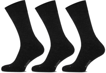 Basset Merinowollen Sokken Comfort 3-pack Marine-39/42 - 39/42