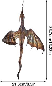 Bat Wind Catcher Sculpturen Tuin Windmolen Tuin Ornament Yards Art Draak Wind Catcher Tuin Yard Decoratie Dragon