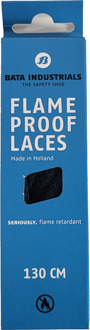 Bata Flame Proof Laces | Zwart | Maat 100cm - 8712843710580