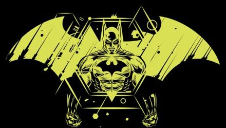 Batarang Unisex T-Shirt - Black - 3XL Zwart