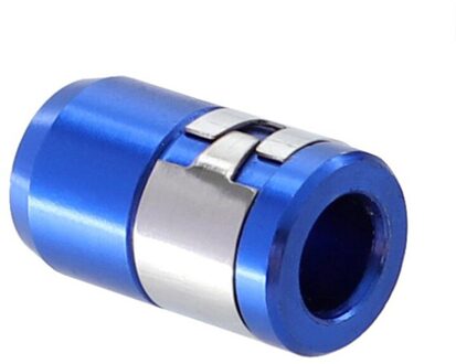 Batch Hoofd Met Magnetische Ring 6.35Mm Sterke Tip Met Magnetiseren Ring Metalen Schroevendraaier Hoofd Met Magnetiseren Ring Algemene blauw