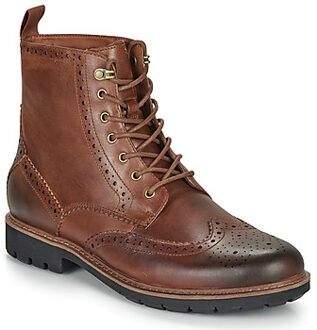 Batcombe Lord Heren Veterboot - Dark Tan Leather - Maat 45