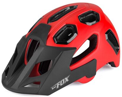 Batfox Fietshelm Ultralight Mountainbike Helm Helm Met Insect Netten Outdoor Mannen En Vrouwen Rijden Helm B-04