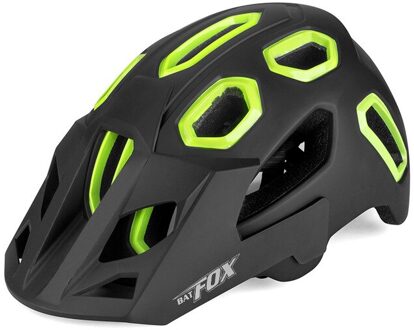 Batfox Fietshelm Ultralight Mountainbike Helm Helm Met Insect Netten Outdoor Mannen En Vrouwen Rijden Helm B-05