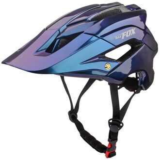 Batfox Mtb Fiets Veilig Fiets Helm Cap Ultra-Lichtgewicht Mountain Road Fietsen Outdoor Sport Riding Beschermende Helmen