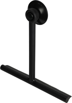 Bathroom solutions Raamwisser - raamtrekker - douchewisser - zwart - pp kunststof - 22 x 24 x 3 cm