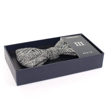 Batista i bow tie with large check | Grijs - One size