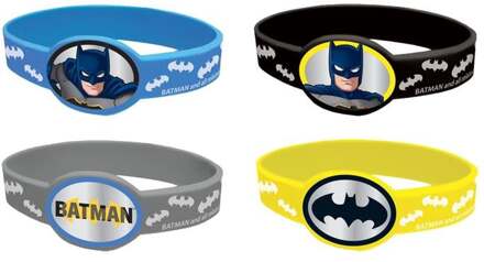 Batman armbanden (4st) Multikleur - Print