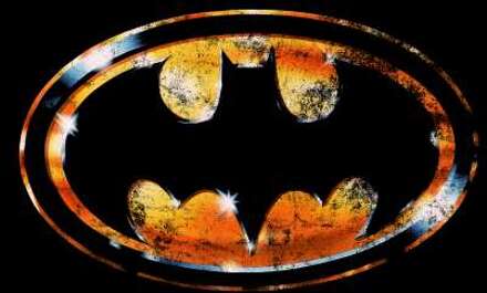 BATMAN Bat Logo Distressed Unisex T-Shirt - Black - 4XL - Zwart