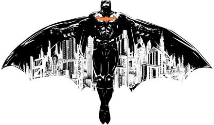 Batman Begins The City Belongs To Me Heren T-Shirt - Wit - S