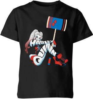 Batman Harley Quinn Kids' T-Shirt - Black - 134/140 (9-10 jaar) Zwart - L