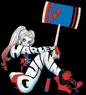 Batman Harley Quinn Men's T-Shirt - Black - 4XL Zwart